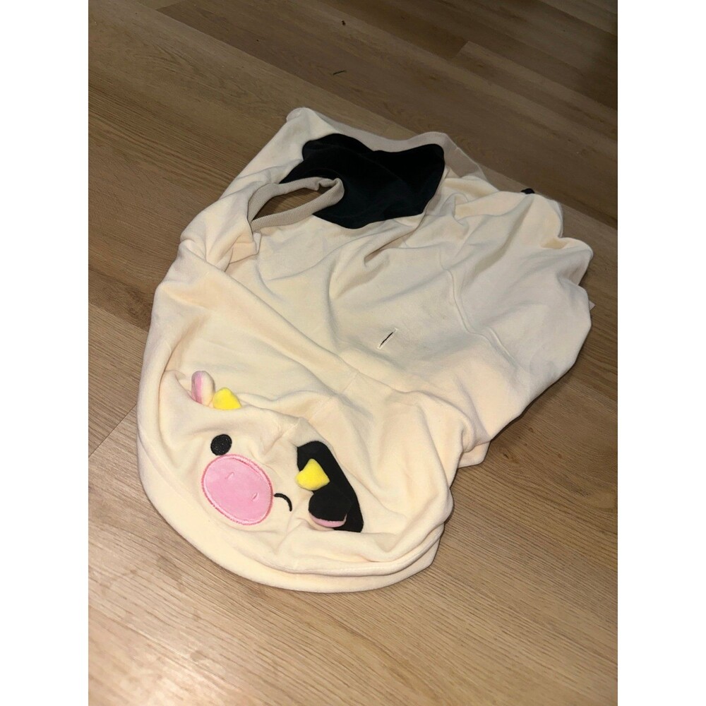 Cow squishmallow dog costume
